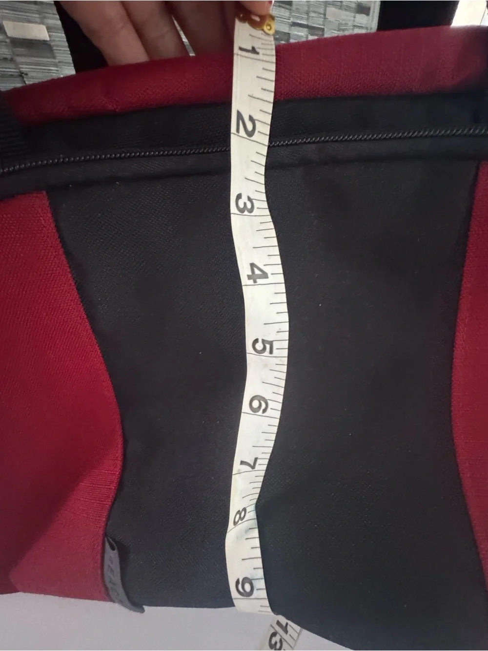 Kenneth Cole Reaction Men's Red & Black Duffel Bag